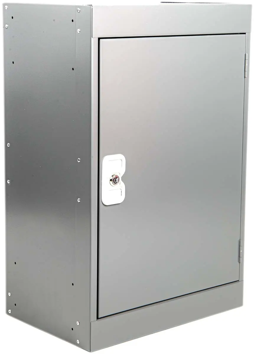 Produktfoto 1 von RS PRO Werkzeugschrank, Türanzahl: 1 Stahl, Grau, 684 mm x 450 mm x 300 mm