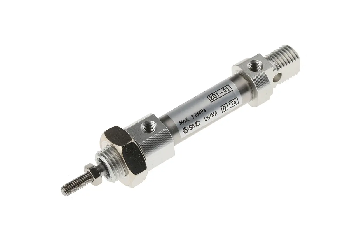 Produktfoto 1 von SMC 10 mm CD85 Pneumatikzylinder Doppeltwirkend