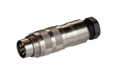 Produktfoto 1 von binder 423 18.5 mm M16 Rundsteckverbinder Stecker 7-polig Stecker 5A Kabel IP67