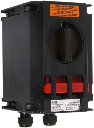 Produktfoto 1 von Eaton GHG 262 Sicherheitsendschalter, Knopf 1 Schließer/1 Öffner, IP66, Polyester 690V ac 20A