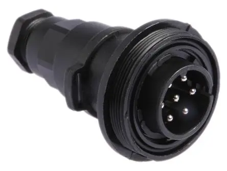 Produktfoto 1 von Bulgin Standard Buccaneer 38 Standard Rundsteckverbinder Stecker 7-polig Stecker 5A Inline IP68