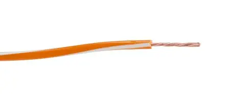 Produktfoto 1 von Lapp X05V-K Schaltdraht 0.75 mm² 250 m Orange, Weiß Ø 2.7 mm Polyvinylchlorid