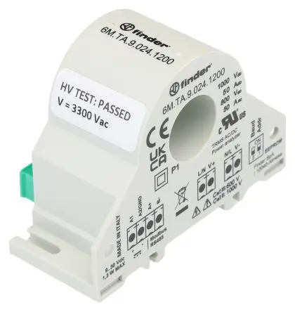Produktfoto 1 von Finder Wechselstrom/Gleichstrom 6M.TA DC-Netzanalysator