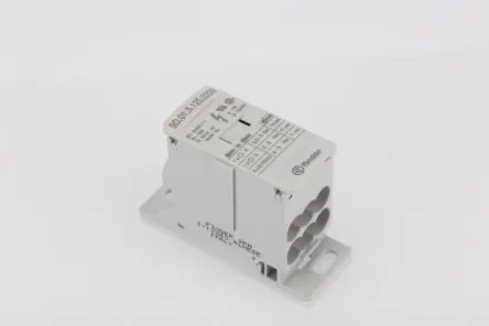 Produktfoto 1 von Finder Klemmblock ohne Sicherung 8-polig / 1500V ac/dc 100kA, Kunststoff Weiß, IP20