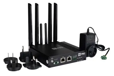 Produktfoto 1 von RS PRO 5G IOT Router WLAN Router WLAN, Ethernet 867Mbit/s 5GHz IEEE 802.11 a/b/g/n/ac 867Mbit/s 2-Port