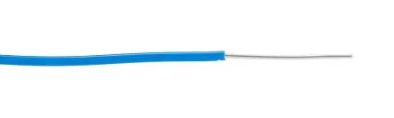 Produktfoto 1 von Alpha Wire Hookup Wire TEFLON Schaltdraht, 24 AWG 30.5 m Blau Ø 1.02 mm 1 Litzen Polytetrafluorethylen