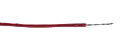 Produktfoto 1 von Alpha Wire Hookup Wire PVC Schaltdraht, 22 AWG 30 m Rot Ø 1.57 mm 7 Litzen Polyvinylchlorid