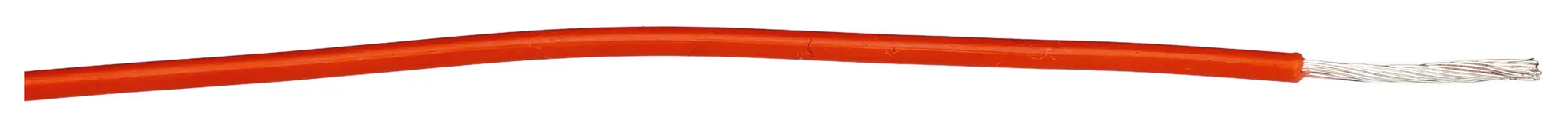Produktfoto 1 von Alpha Wire Einzeladerleitung 0,25 mm2, 24 AWG 30m Rot PVC isoliert 7/0,20 mm Litzen