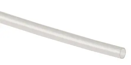 Produktfoto 1 von TE Connectivity KYNAR Wärmeschrumpfschlauch, Polyvinylfluorid Klar, Ø 1.2 mm Schrumpfrate 2:1, Länge 1.2m