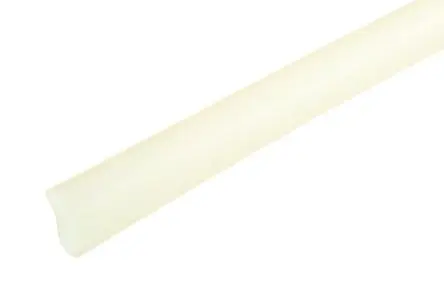Produktfoto 1 von TE Connectivity KYNAR Wärmeschrumpfschlauch, Polyvinylfluorid Klar, Ø 12.7 mm Schrumpfrate 2:1, Länge 1.2m