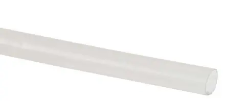 Produktfoto 1 von TE Connectivity KYNAR Wärmeschrumpfschlauch, Polyvinylfluorid Klar, Ø 3.2 mm Schrumpfrate 2:1, Länge 1.2m