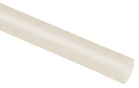 Produktfoto 1 von TE Connectivity KYNAR Wärmeschrumpfschlauch, Polyvinylfluorid Klar, Ø 6.4 mm Schrumpfrate 2:1, Länge 1.2m