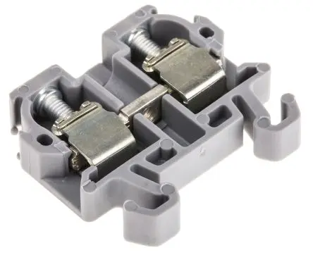 Produktfoto 1 von Entrelec SNA Anschlussklemmenblock DIN-Schiene 1 Grau, 1.5mm², 250V ac Schraubbefestigung