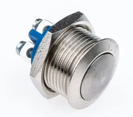 Produktfoto 1 von APEM AV Druckschalter Tastend Panel Ø 16.2 mm, SPST / 200mA 48 V dc, IP65