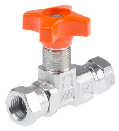 Produktfoto 1 von RS PRO Hydraulikmanometer-Isolierungsventil 400 bar -20 °C Kohlenstoffstahl