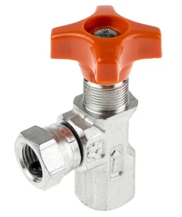 Produktfoto 1 von RS PRO Hydraulikmanometer-Isolierungsventil Abgewinkelt 400 bar -20 °C Kohlenstoffstahl