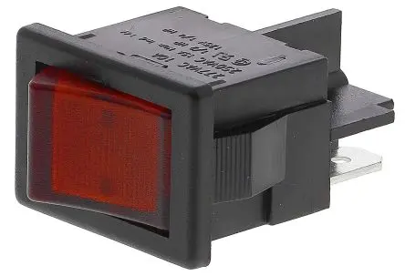 Produktfoto 1 von Arcolectric Panel Wippschalter SPST Ein-Neutral-Ein Ein-Aus, 10A Beleuchtet, IP66
