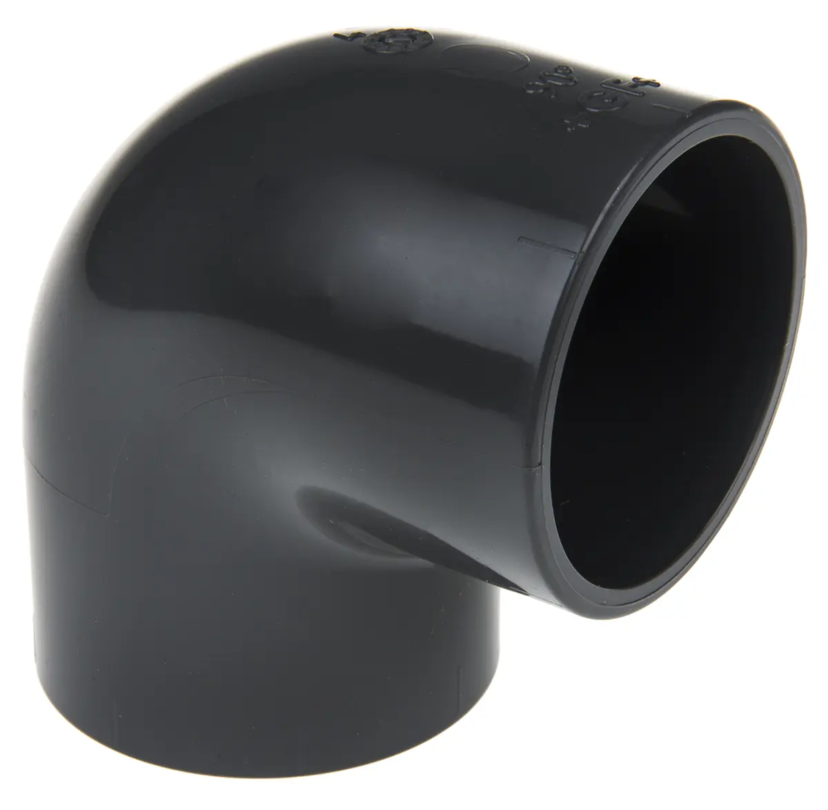 Georg Fischer PVC-Kupplung Winkelstück Einsteck-Anschluss Polyvinylchlorid (unplastifiziert) 90° 50 mm