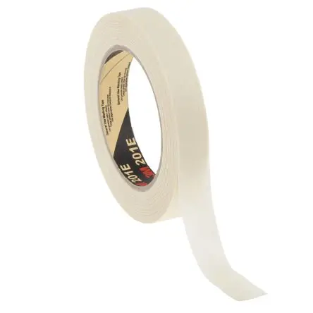 Produktfoto 1 von 3M 201E Scotch Papier Abdeckband Beige, Stärke 0.14 mm Gummi-Kleber 18mm x 50 m