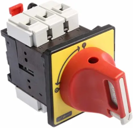 Schneider Electric TeSyS Vario Trennschalter 3-polig Frontplattenmontage 32A 15 kW Rot IP65, IP20 3-phasig