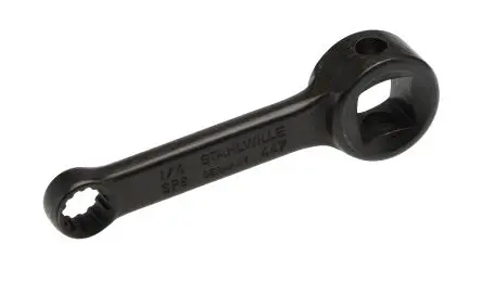 Produktfoto 1 von STAHLWILLE, 10.4 x 6/19 x 11 mm Vierkant Spline-Antriebsadapter, Waffenmetall, 50.8 mm