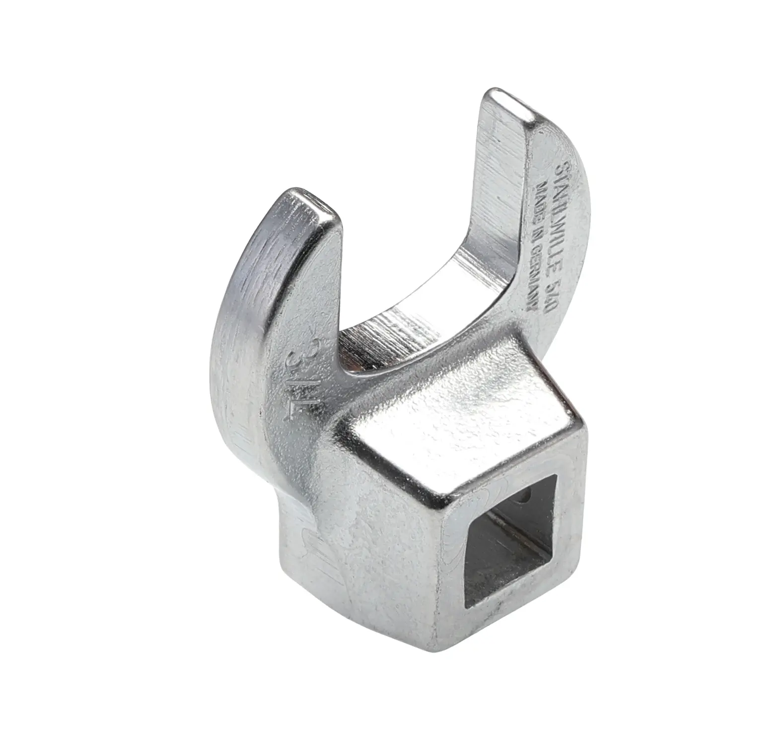 Produktfoto 1 von STAHLWILLE, 3/8 in Krähenfuß Krähenfuß-Schlüssel, Chrom, 44 mm