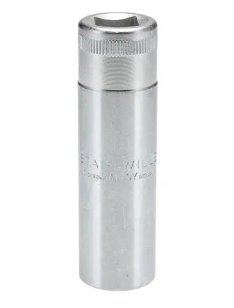 Produktfoto 1 von STAHLWILLE 1/2 in 12-Kant Buchse SW 17 mm Vierkant x 83mm