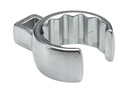 Produktfoto 1 von STAHLWILLE, 24 x 27 mm Krähenfuß Hahnenfuß-Ringschlüssel, Chrom, Spanner Size 36 mm L.65 mm