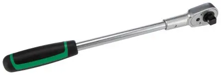 Produktfoto 1 von STAHLWILLE 4018754177837 1/2 in Ratsche Lang Chrom Stahl, Länge 388mm