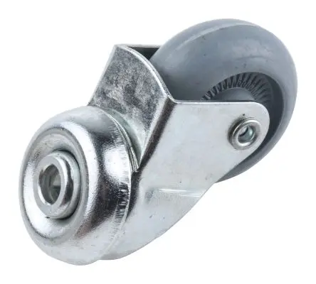 Produktfoto 1 von Guitel Hervieu Drehbar Rolle, Rad ø 32 mm, 20 kg, Ges H. 46 mm, Rad B. 14 mm, Gummi
