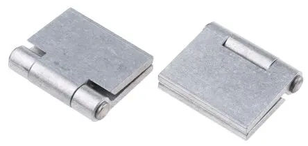 Produktfoto 1 von Pinet Aluminium Scharnier Scharnier Niet Freischwingend, 3 mm x 50mm x 32 mm