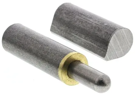 Produktfoto 1 von Pinet Stahl Fitschenband Flache Oberseite Zylinderförmig Schweißen Freischwingend x 42mm x 100 mm