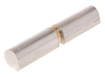 Produktfoto 1 von Pinet Edelstahl Fitschenband Flache Oberseite Zylinderförmig Schweißen Freischwingend x 12mm x 60 mm