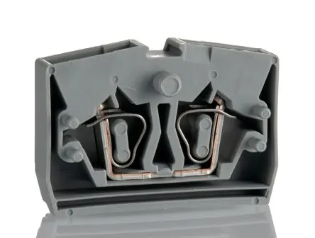 Produktfoto 1 von WAGO 264 Kupfer Polyamid Anschlussklemmenblock 24A Grau 2-polig Zugfederklemme 12AWG, 28 AWG