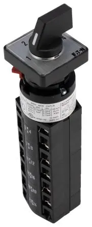 Produktfoto 1 von Eaton Eaton Moeller Nockenschalter 10 A, 2-Stufen Kurzer Daumengriff Schraube, 60 °-Wurfwinkel