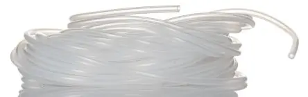 RS PRO Flexibler Schlauch, Ø 3.2 mm 6.4 mm Außen-ø Lichtdurchlässig Silikon x 5 m