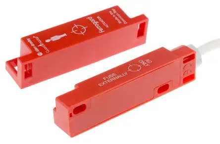 Produktfoto 1 von Guardmaster 440N Magnetisch 6 m Kabel Berührungsloser Sicherheitsschalter aus Kunststoff, Öffner, Magnetisch Betätiger