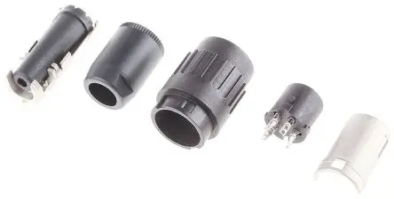 Produktfoto 1 von Amphenol Industrial C 091 B M16 DIN-Buchse Gerade 4-polig, 300V ac 5A IP40 Kabel, Schraubbefestigung Buchse