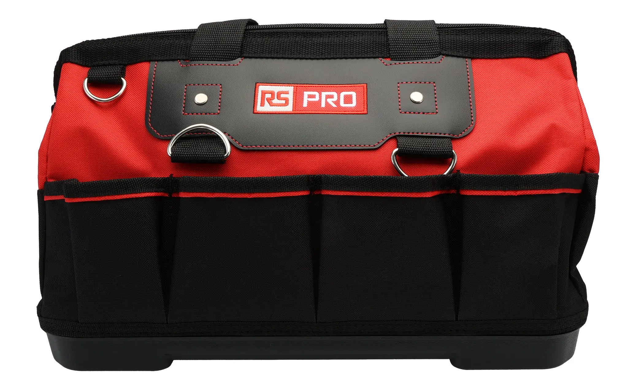 Produktfoto 1 von RS PRO Gewebe, 600 Denier Werkzeugtasche mit Reißverschluss, 230 mm x 400 mm x 270 mm Schultergurt