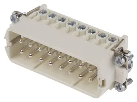 Produktfoto 1 von EPIC H-A Industrie-Steckverbinder Kontakteinsatz Stecker, 32-polig 10A, Kabel, Steckverbindereinsatz