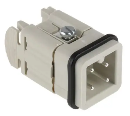 Produktfoto 1 von EPIC H-A Industrie-Steckverbinder Kontakteinsatz Stecker, 3-polig 10A, Kabel, Steckverbindereinsatz