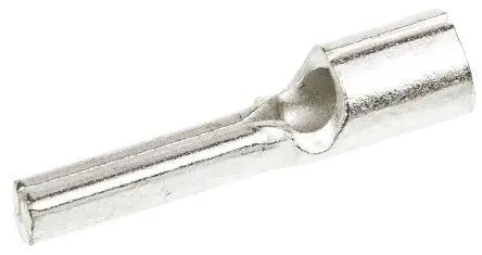 Produktfoto 1 von TE Connectivity Stiftkabelschuh, Serie Solistrand Zinn Unisoliert 22 AWG 16 AWG 6.7 mm, Ø 1.8 mm