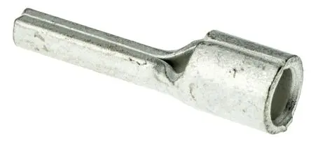 Produktfoto 1 von TE Connectivity Stiftkabelschuh, Serie Solistrand Zinn Unisoliert 12 AWG 10 AWG 9.9 mm, Ø 2.6 mm