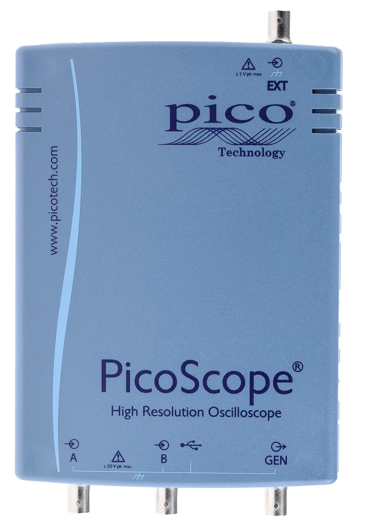 Produktfoto 1 von PicoScope 4000 4262 PC Oszilloskop 2-Kanal Analog 5MHz CAN, IIC, RS232, SPI, UART, USB