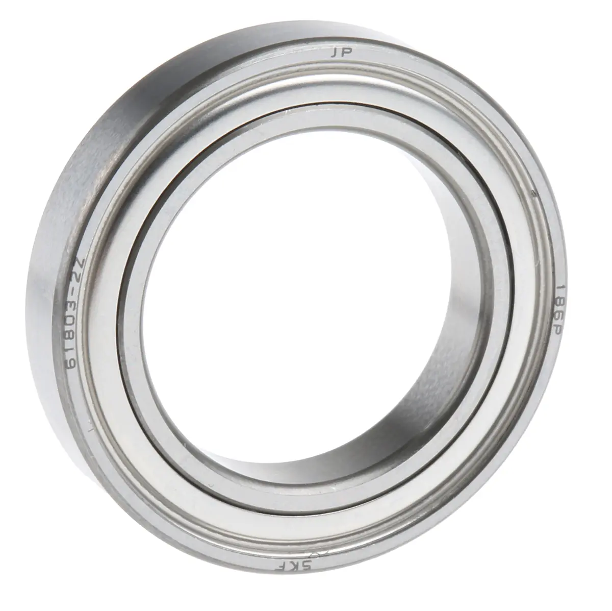 Produktfoto 1 von SKF 1-reihig Kugellager glatt, Innen-Ø 17 mm / Außen-Ø 26 mm Außen-ø , Breite 5 mm 26 mm