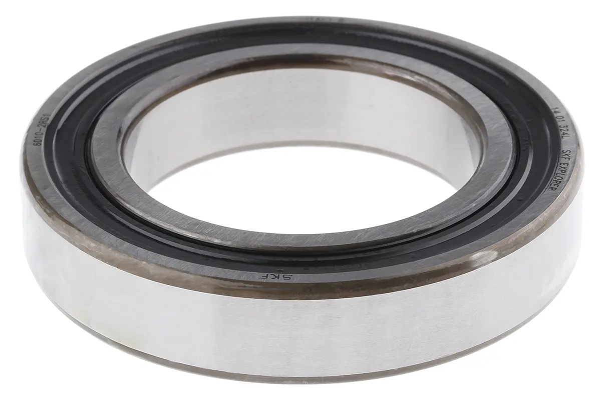 Produktfoto 1 von SKF 1-reihig Kugellager glatt, Innen-Ø 50 mm / Außen-Ø 80 mm Außen-ø , Breite 16 mm
