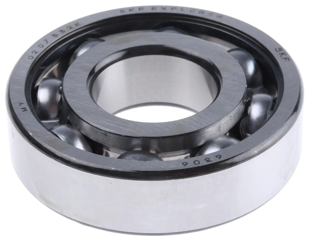 Produktfoto 1 von SKF 1-reihig Kugellager glatt, Innen-Ø 30 mm / Außen-Ø 72 mm Außen-ø , Breite 19 mm