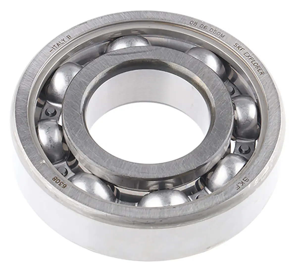 Produktfoto 1 von SKF 1-reihig Kugellager glatt, Innen-Ø 40 mm / Außen-Ø 90 mm Außen-ø , Breite 23 mm