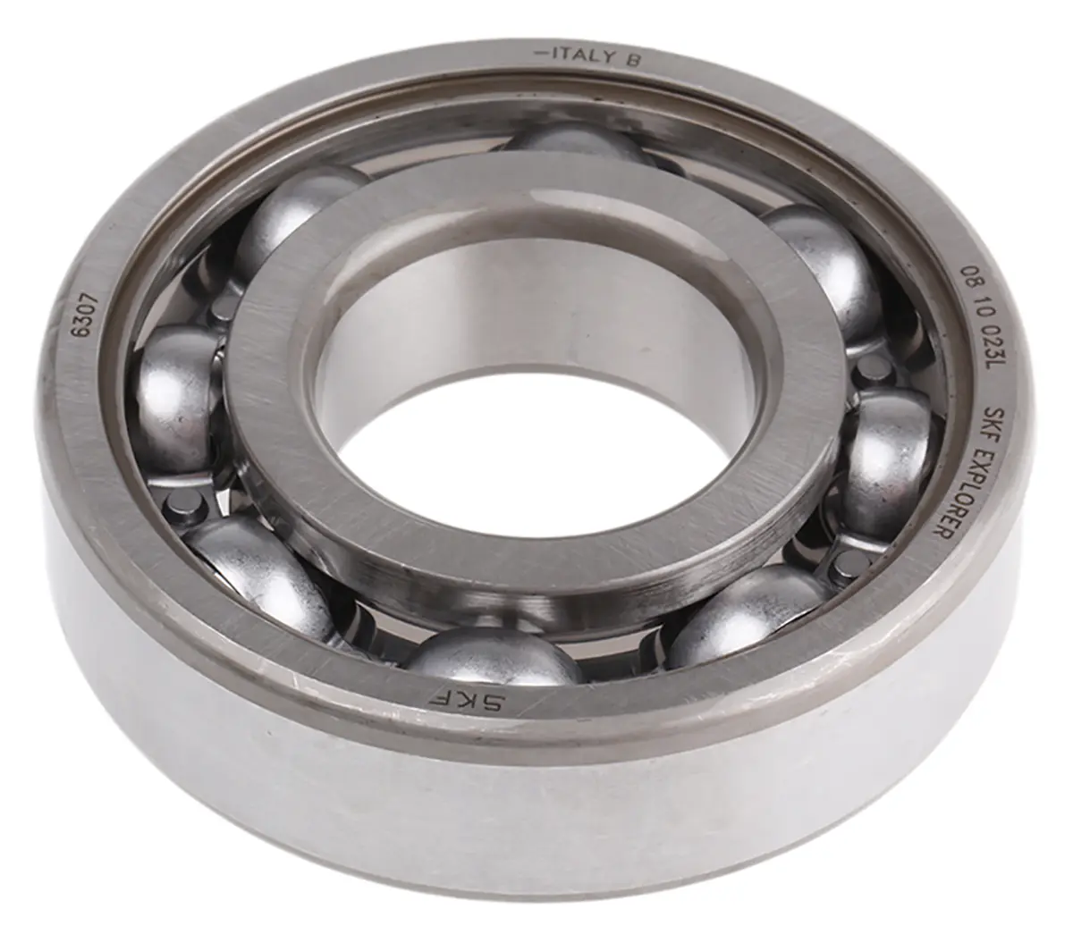 Produktfoto 1 von SKF 1-reihig Kugellager glatt, Innen-Ø 35 mm / Außen-Ø 80 mm Außen-ø , Breite 21 mm