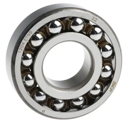 Produktfoto 1 von SKF 2-reihig Selbstausrichtendes Kugellager glatt, Innen-Ø 20 mm / Außen-Ø 47 mm Außen-ø , Breite 14 mm